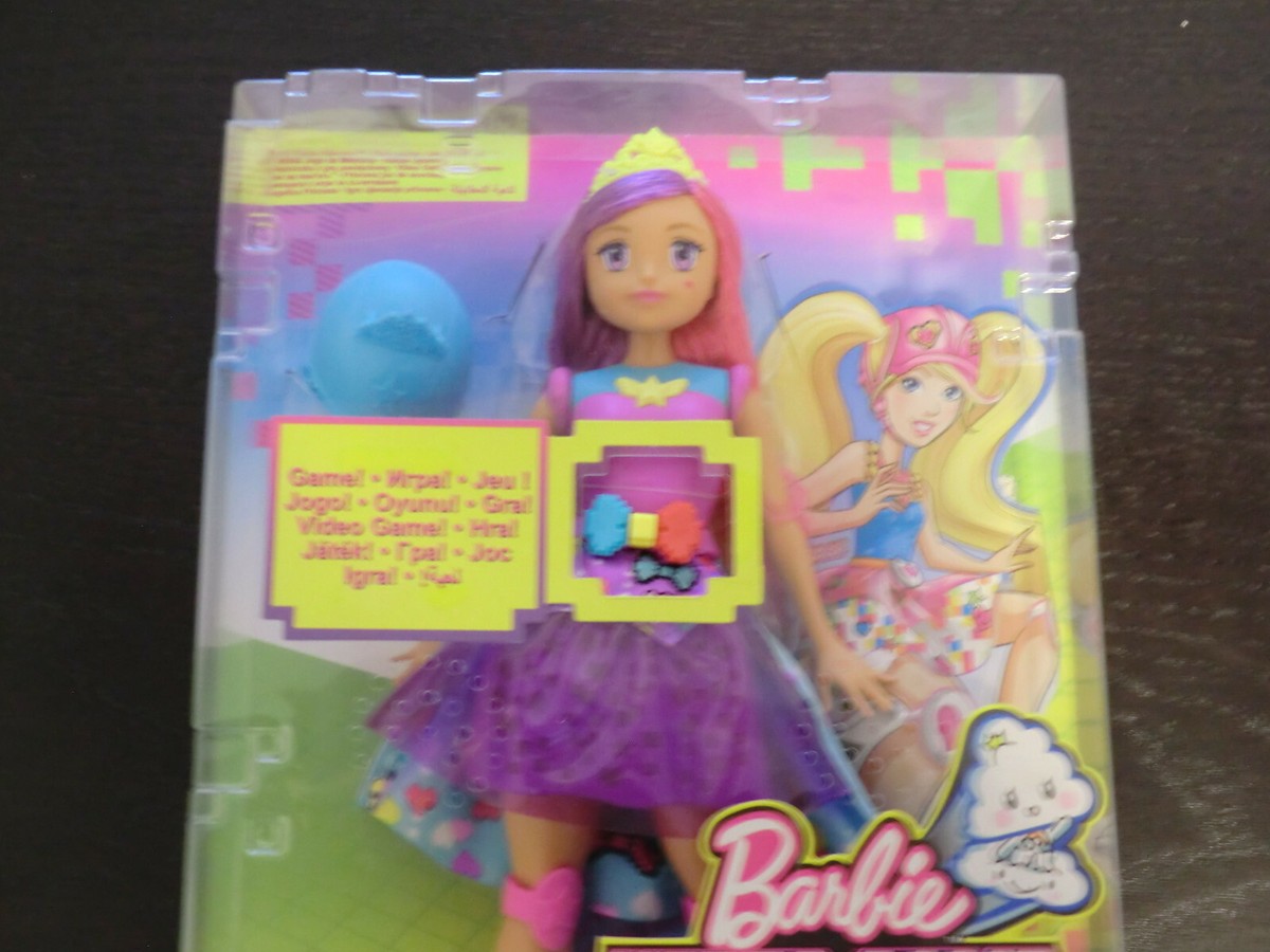 ゲームキャラクター Barbie Doll Barbie Video Game Hero Doll Multi Colored Hair Anime