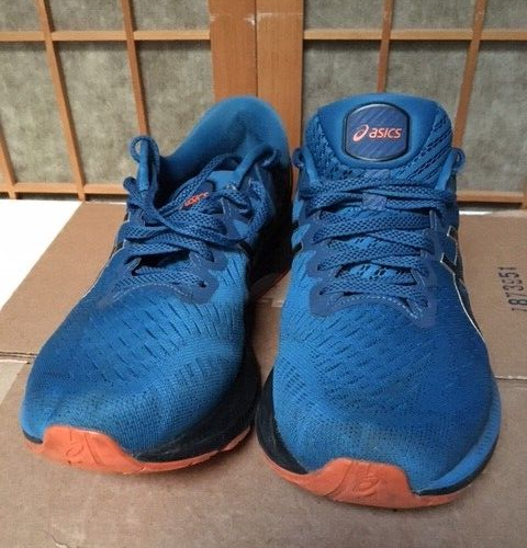 gel kayano 27 reborn blue black