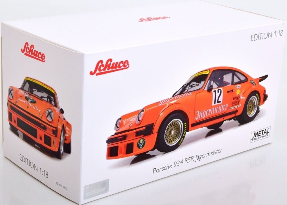 Schuco 1976 PORSCHE 911 934 RSR TEAM JAGERMEISTER N 12 DRM 1