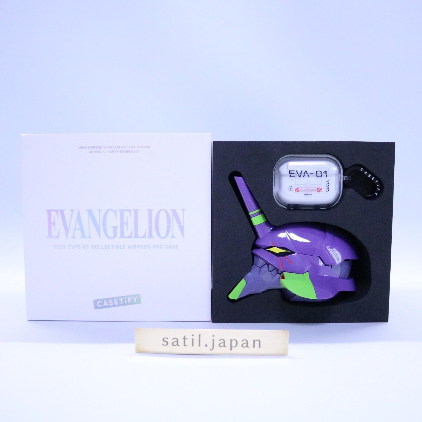 [USED] CASETiFY Evangelion Test Type-01 Collectible AirPods Pro 2 Case-image