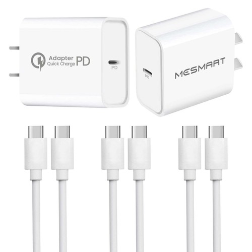 6FT Cable & 20W Fast Charging Type C Wall Charger For Samsung Galaxy S20 S22 S21 - Picture 46 of 53