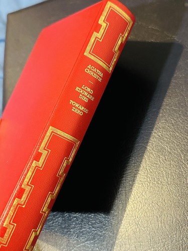 Lord Edgware Dies and Towards Zero 1976 Heron Hardcover Agatha Christie - Picture 3 of 9