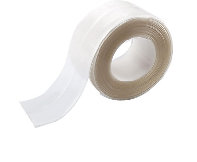 4 Stück Bad Küche Dichtband Dichtstoff Streifen PVC selbstklebend WC Wanddichtung