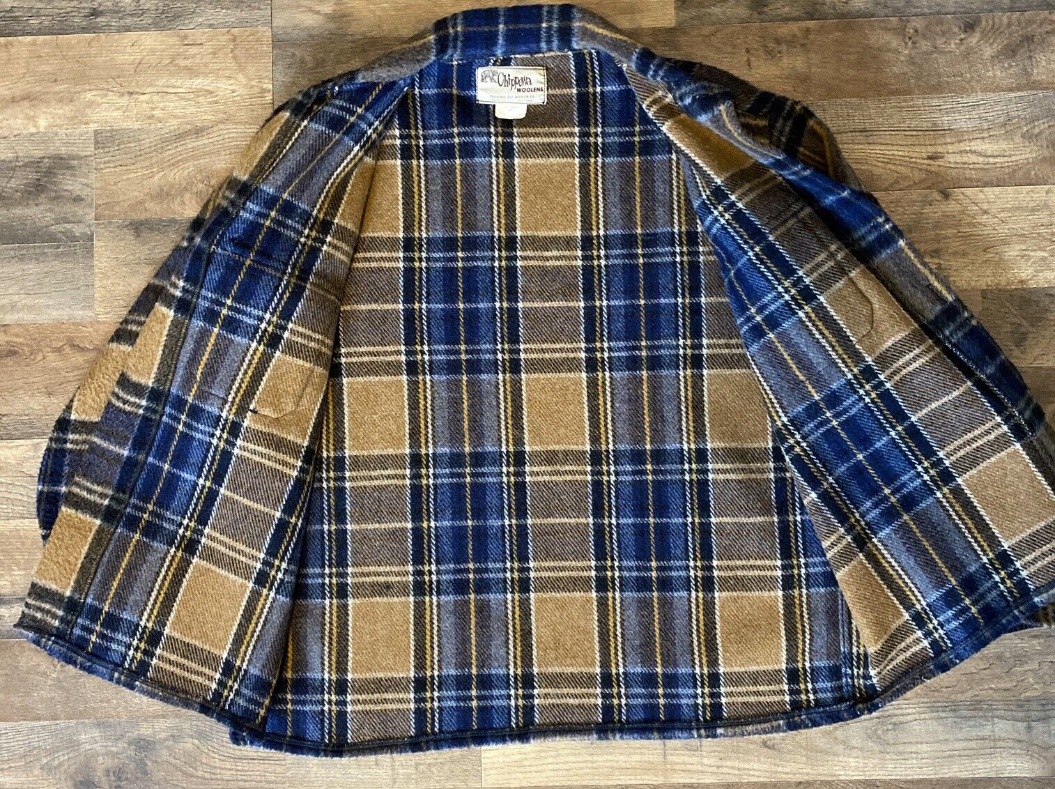 Vintage Chippewa Woolen Mills Flannel Plaid Jacke… - image 11