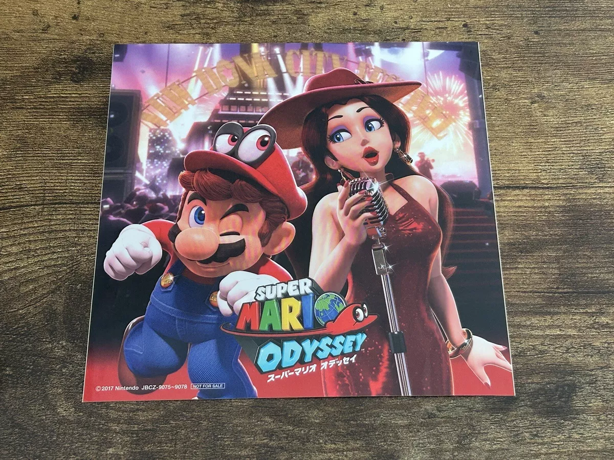 Switch jogo Super Mario Odyssey Mario versão estrangeira Odyssey