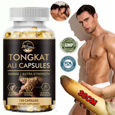 NEW Natural Testosterone Booster Increase Energy Improve Muscle Strength Gro--