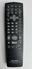 Sharp RRMCG1236AJSA VCR Video Cassette Recorder Remote Control