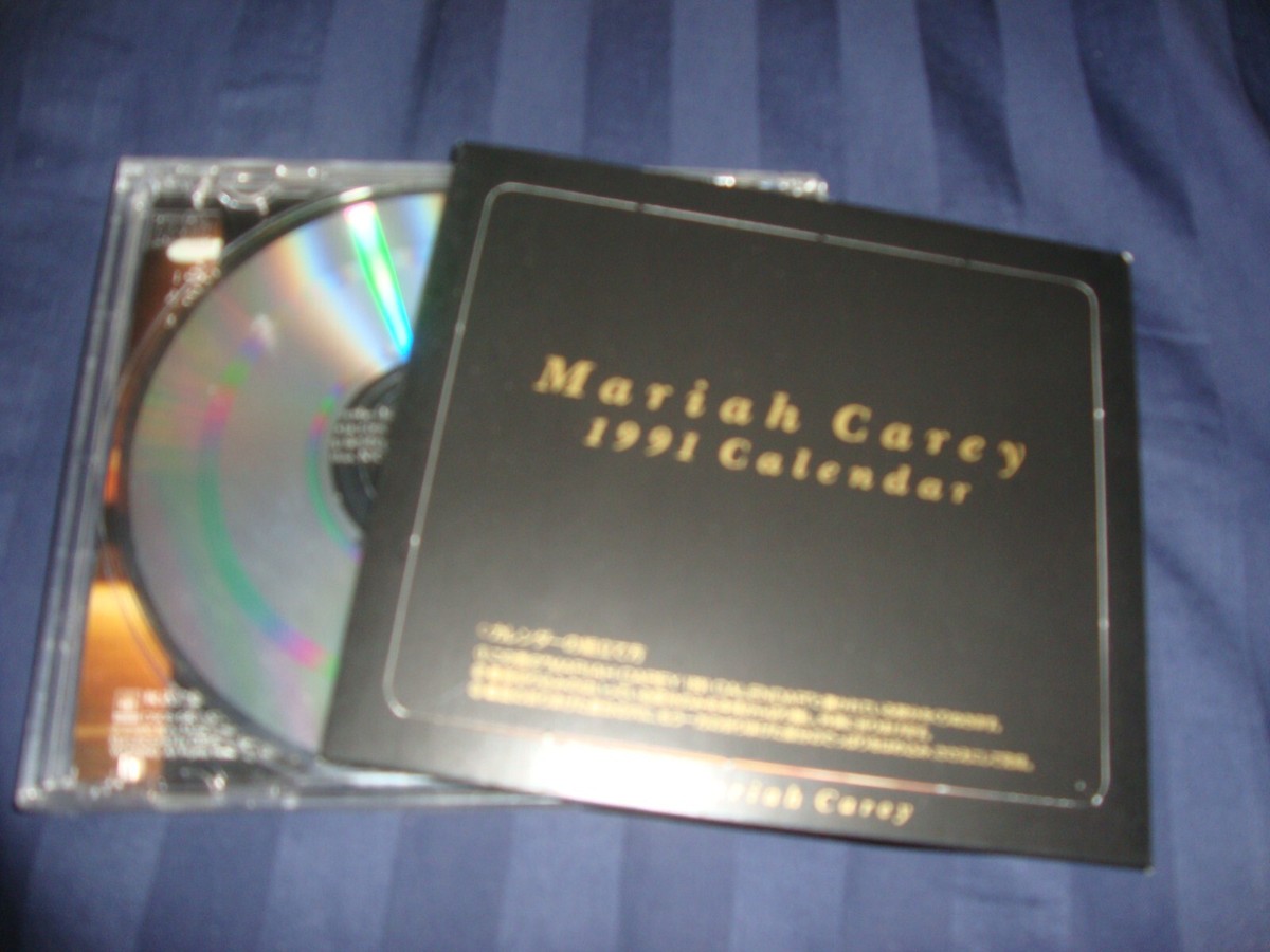 洋楽 Mariah Carey 1991 Calendar & CD Mariah Carey Someday Japan cd with 1991 Calendar | eBay