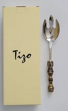 Tizo Serving Fork Epoxy With Rhinestones 11"