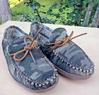 Minnetonka Camo Slipper pile lined Hard Sole Men's Size 11 Camouflage Slippers