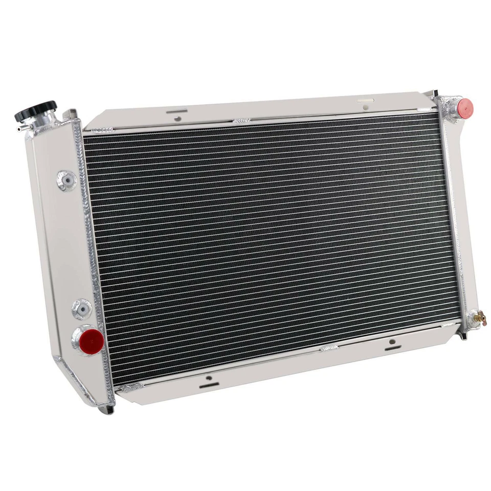 CC390 Aluminum Radiator 4ROW For 1972-1979 1976 Ford Thunderbird Elite Ranchero - Image 3 of 4