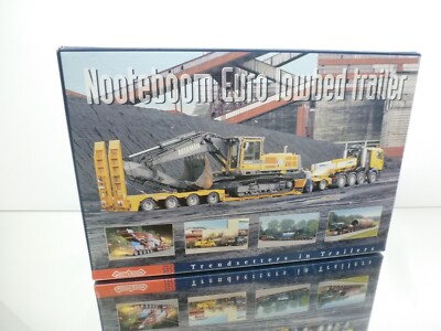 CONRAD MAN E2000 TRUCK NOOTEBOOM EURO LOWBED TRAILER - 1:50 - FAIR IN BOX