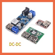 DC-DC 24V to 5V Adjustable Power Supply Step Down Module USB Buck Converter
