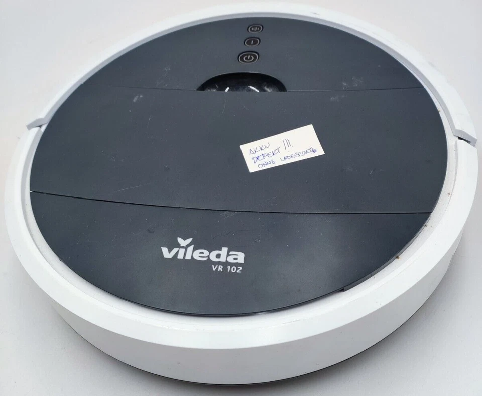 DEFEKT Vileda VR 102 Roboterstaubsauger 160883 ohne Ladegerät - Bild 2 von 4
