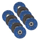 Pack 10 4.5"x7/8" Easy Strip 4-1/2" Discs Remove Paint Rust & Clean Set Of 10 — photo 9