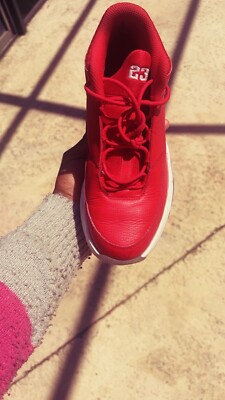 Nike Jordan Max Aura University Red Men's  size 8 newly wore still clean fresh P
