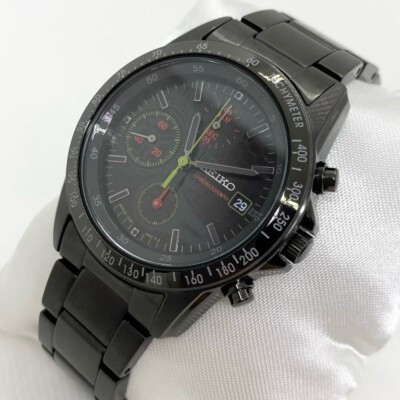 ドロヘドロ×SEIKO　リミテッドエディションウォッチ Seiko Dorohedoro Limited Edition Men's Wristwatch Quartz Black Pre