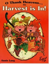 O Thank Heavens the Harvest Is In Annie Lang Acrylic Decorative Painting Book