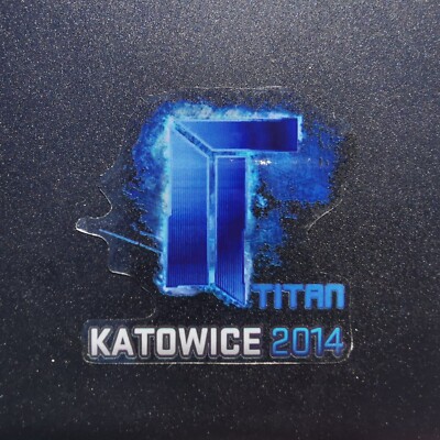 Transparent Titan Holo Katowice 2014 CSGO CS2 Counter Strike Sticker (No Effect)