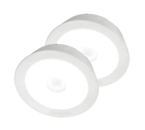 Beams MB981 200 Lumen Wireless Battery Powered Motion Ceiling Light 2-Pack White - Picture 1 of 1