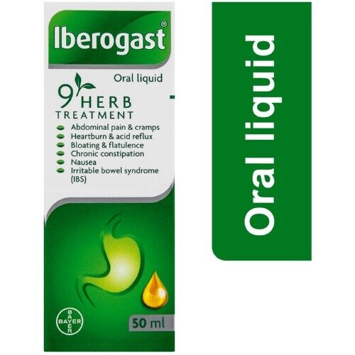 IBEROGAST  20ml / 50ml / 100ml Oral Liquid for Digestive Symptoms 