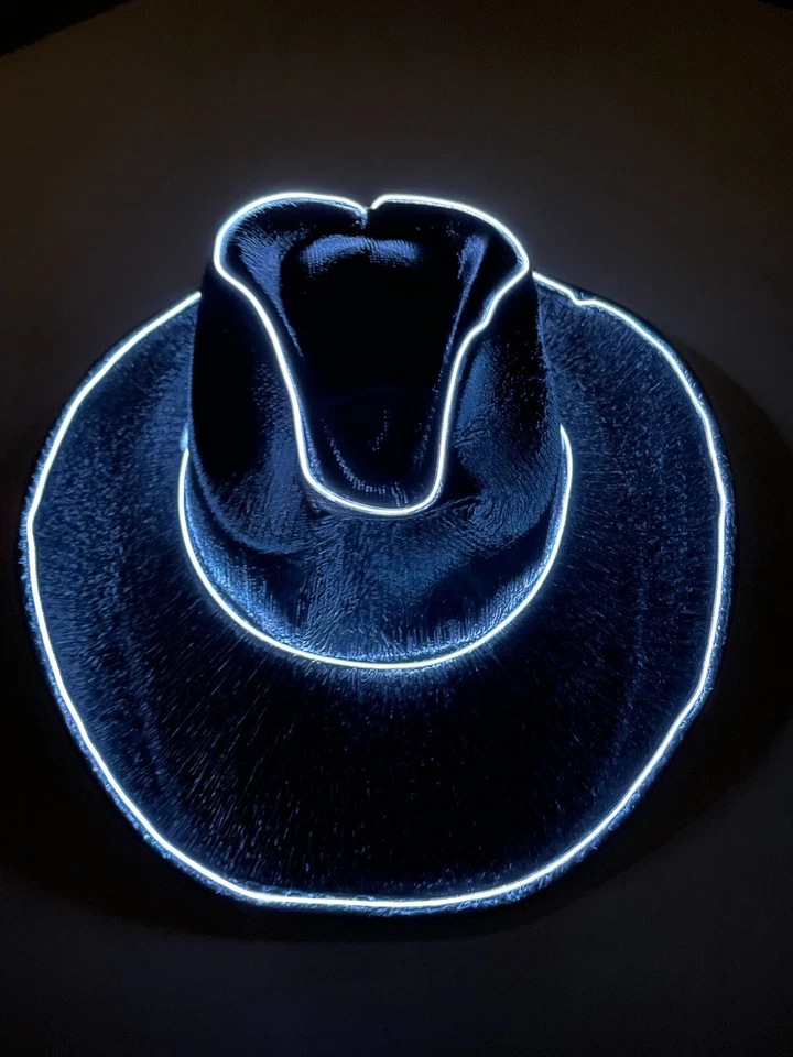 Chapéu de cowboy neon - festa de despedida de solteira festa de Halloween festival rave neon - Imagem 4 de 4