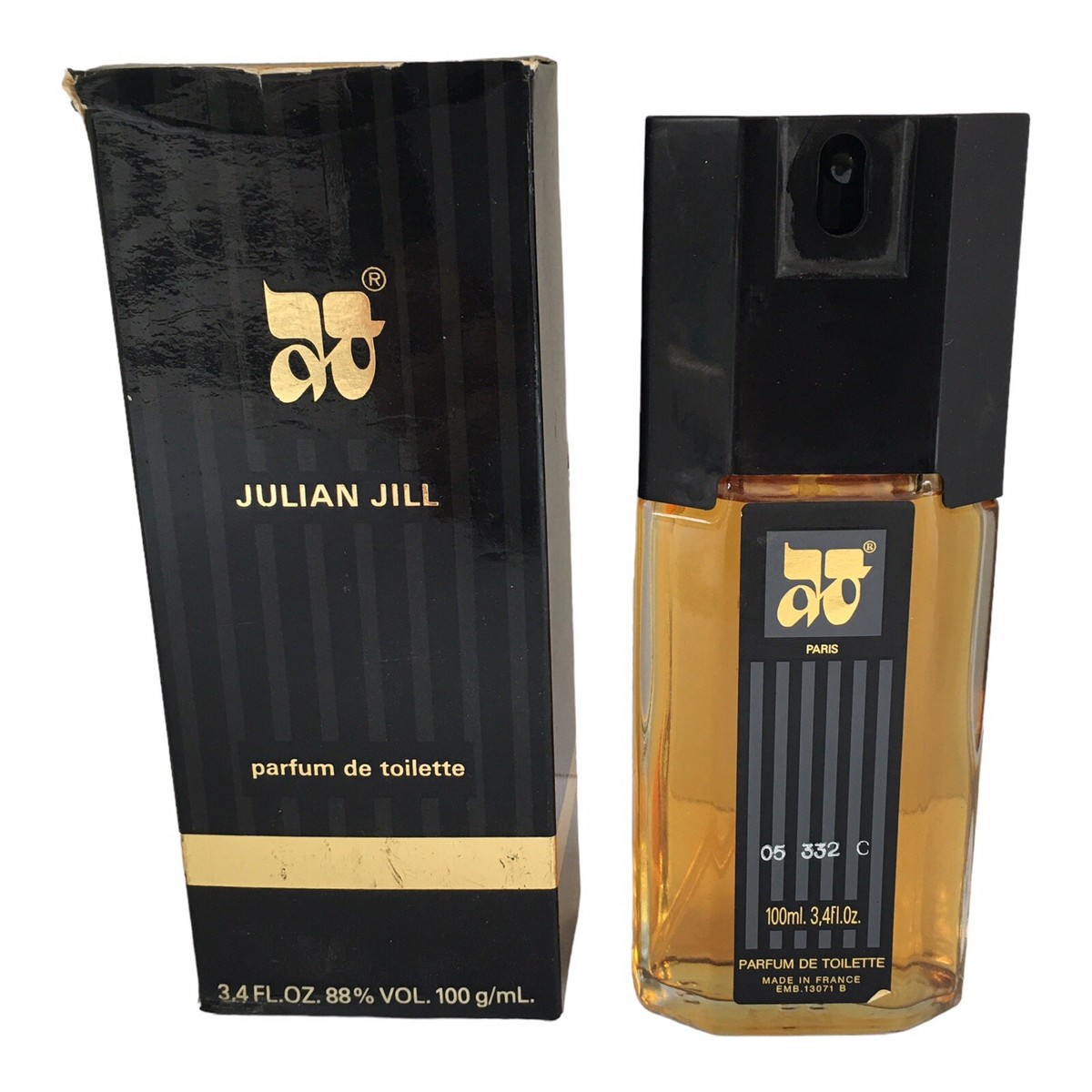 Julian Jill Parfum de Toilette SPRAY 3.4 Fl. Oz. FULL RARE