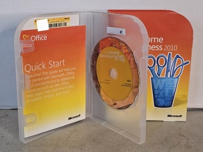 Microsoft Office Home and Business 2010 / Full Retail T5D-00417 / Genuine Key