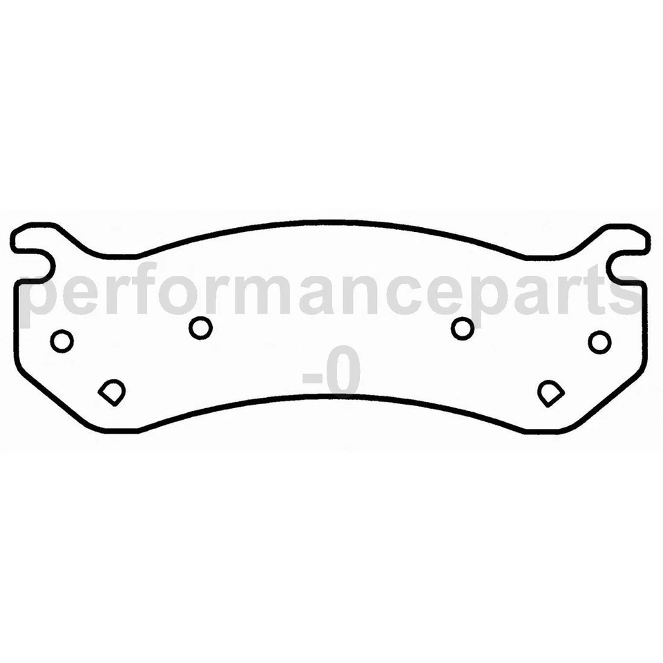 Juego de pastillas de freno de disco delanteras rotor de freno de disco para Chevrolet Avalanche 1500 2002-2006 Foto 2 de 4