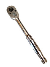 Snap On Tools Usa 12 Drive 10.5 Long Quick Release Chrome Ratchet Sr936 Nice