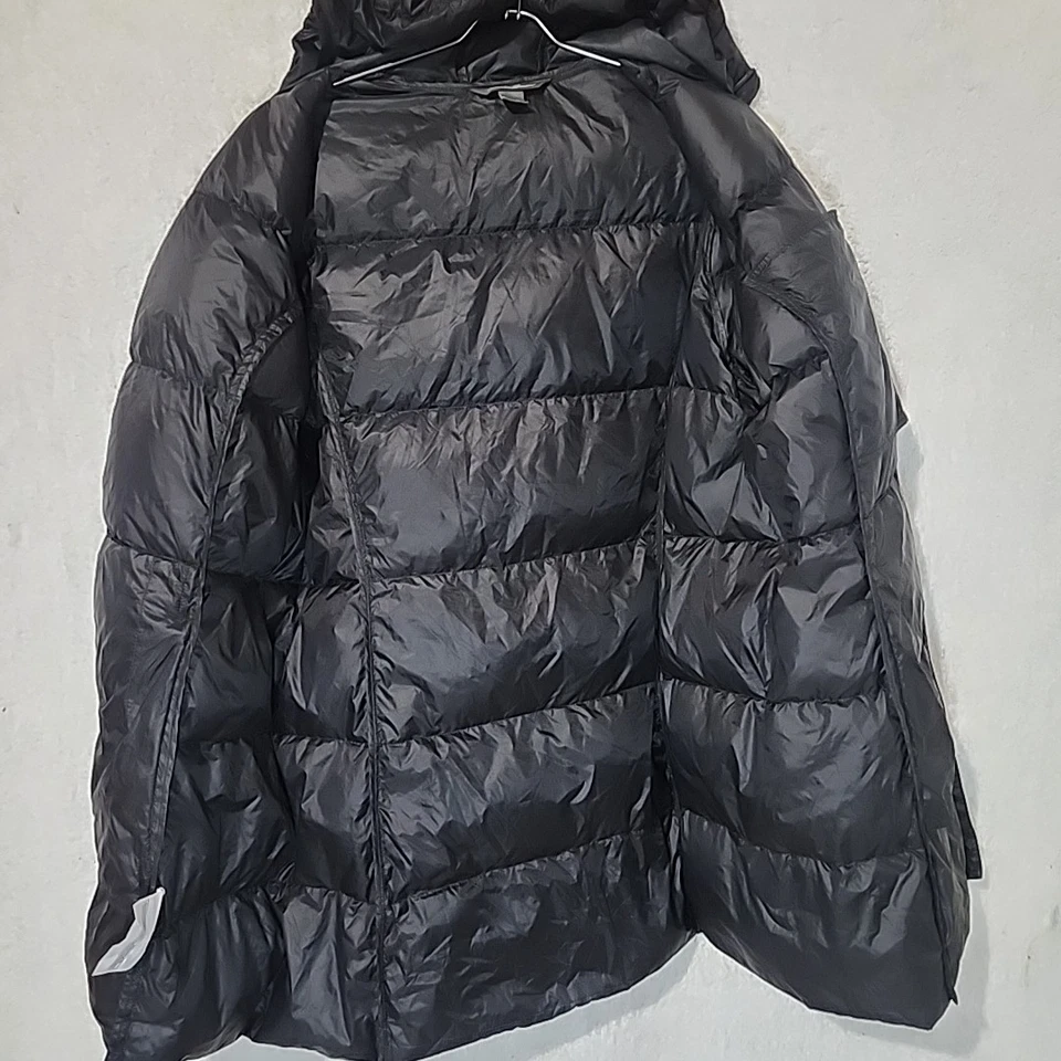Eddie Bauer Mujeres XL Plumón EB550 Capucha Puffer Vestido Largo Parka Abrigo Chaqueta Foto 3 de 4
