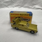 Matchbox Lesney Superfast #31 Lincoln Continental Original Box Car VINTAGE Thin