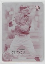 2017 Bowman Printing Plate Magenta 1/1 Carlos Correa #9 0lm