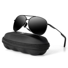 Aviator Sunglasses for Men Polarized Women UV Protection Lightweight Driving ...