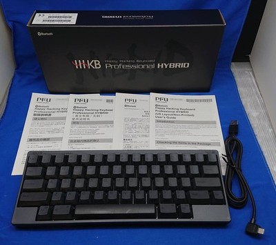 PFU HHKB Professional Hybrid Type-S PD-KB800BS Bluetooth  US Layout w/box
