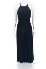 Jenny Yoo Womens Spaghetti Strap Kayla Gown Navy Blue Size 0 11314795