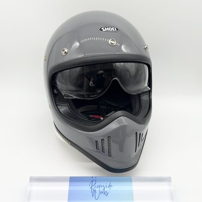 SHOEI EX-ZERO Gray Motorcycle Full Face Helmet Size XL 61cm From