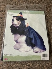 Dog Halloween Costume,  Witch  , Fits Most Small Dogs 10  -12  Length