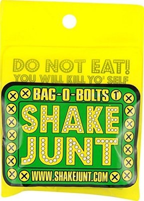 Shake Junt Bag O Bolts All Green & Yellow 7 8'' Phillips 1set Skateboarding Ha...