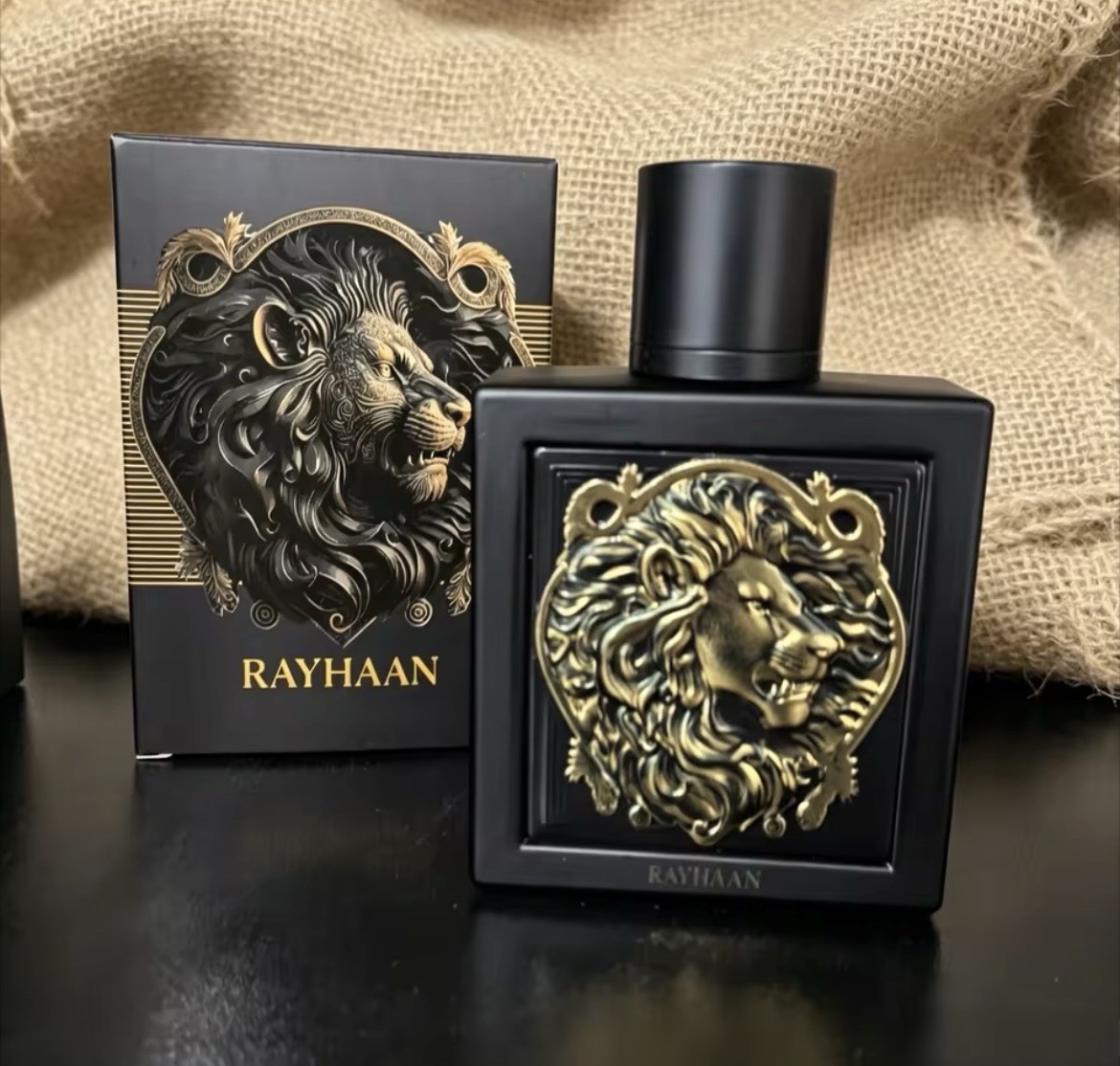 Rayhaan Lion Eau de Parfum for Men 100ml | Bold Spicy Woody Fragrance with Pear