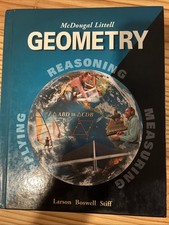Textbook-McDougal Littell High School Math Ge...