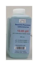 pH Buffer Calibration Solution pH 10.00, Certified & NIST Traceable (3x250mL)