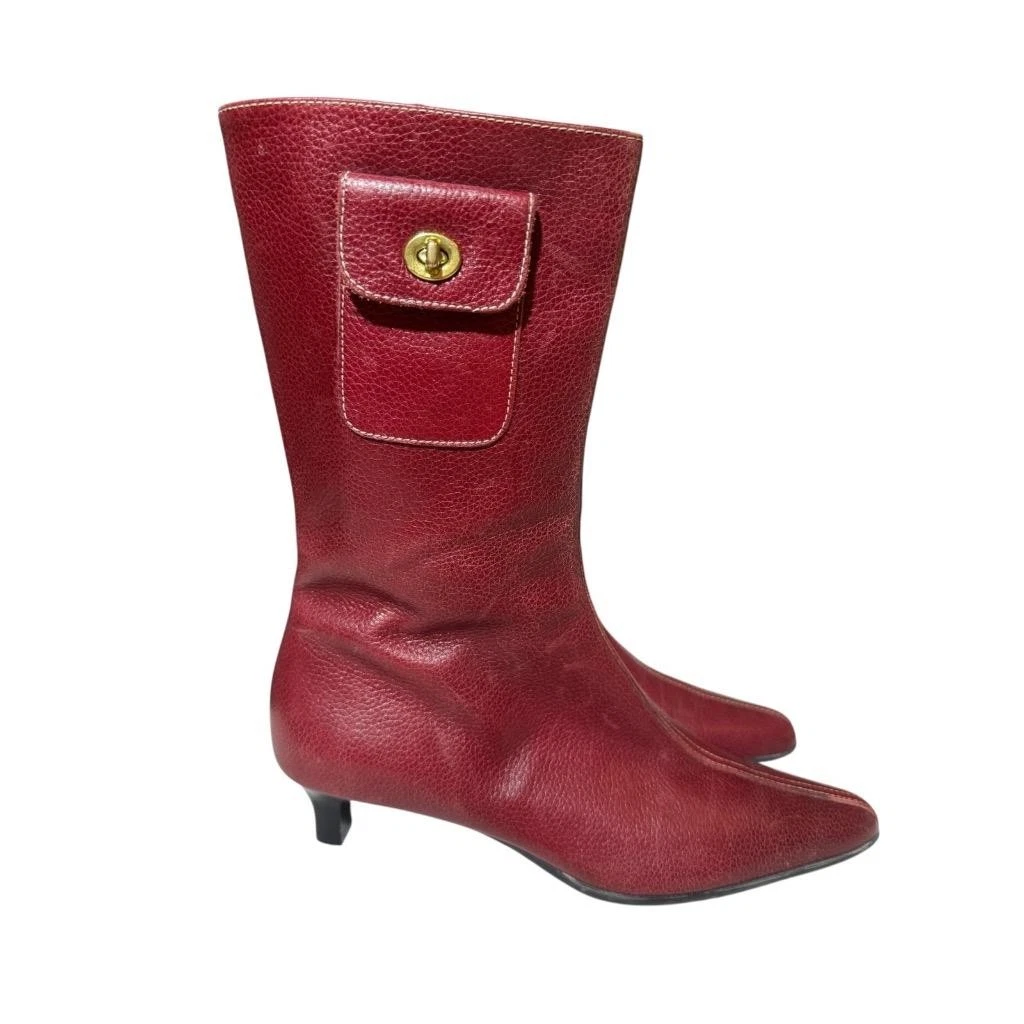 Coach M Red Boots for Women for sale | eBay display picture 1