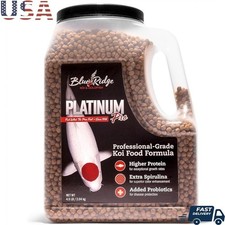 Koi Fish Food Pellets Probiotic Support Color Enhancer All Season Nutrition New