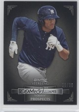 2012 Bowman Sterling Prospects Black Refractor 8/25 Mason Williams #BSP48 1c7