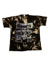VTG 1990s Fruit Of The Loom The Doors Jim Morrison Rare Tie Dye T-shirt Size XL