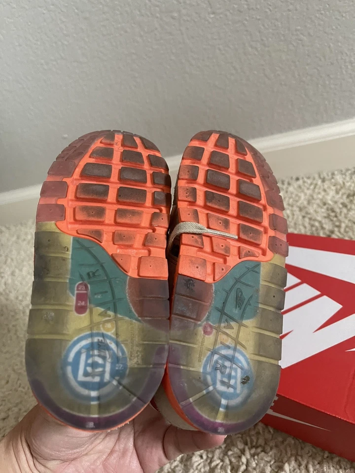 Nike Air Max 1 Clot TD Baby 10C - Image 3 of 4