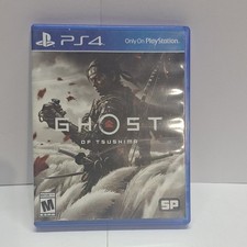 Ghost of Tsushima PS4 (2020) M Case, game& Inserts