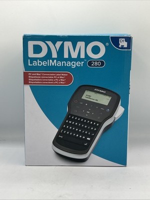 DYMO LabelManager 280 Rechargeable Portable Label Maker - PC/Mac Connectable