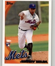 2010 Topps Jenrry Mejia Rookie #395 RC New York Mets
